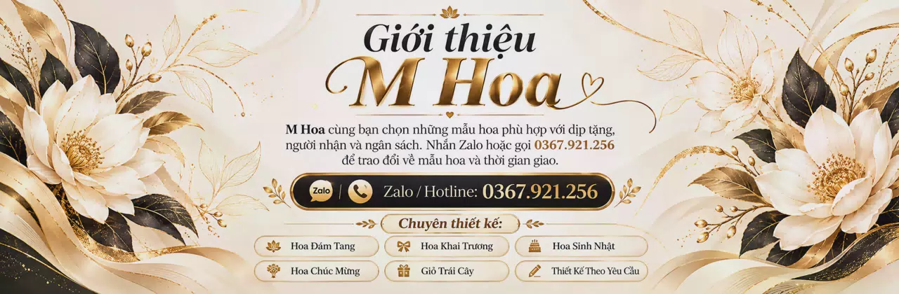 Ảnh bìa Shop hoa tươi Xã Giao Thuỷ Ninh Bình - Tư vấn hoa theo từng dịp